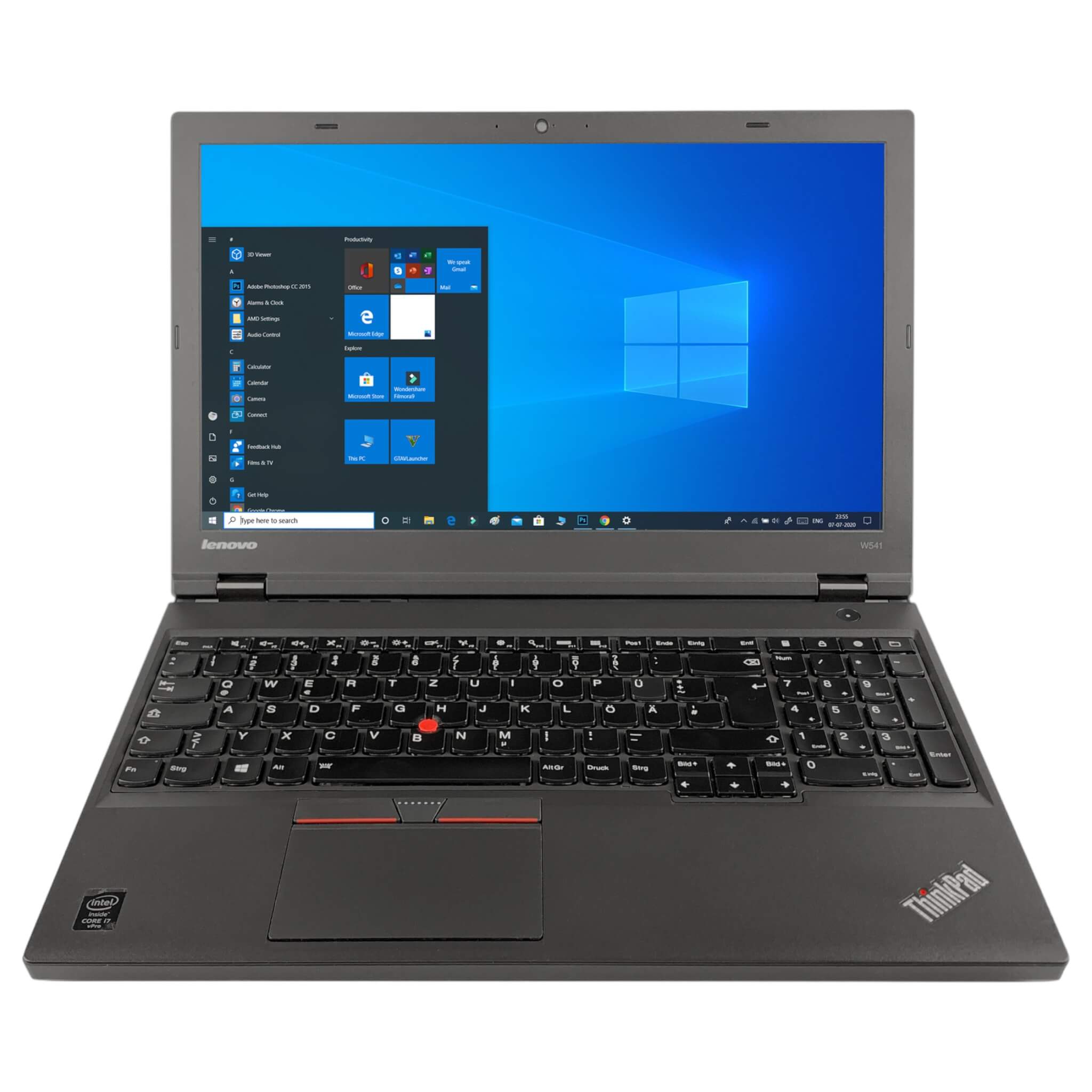 Lenovo ThinkPad W541 15,6" | i7-4810MQ | 16 GB | 512 GB SSD | 3K | Quadro K2100M | Win 10 Pro - computify