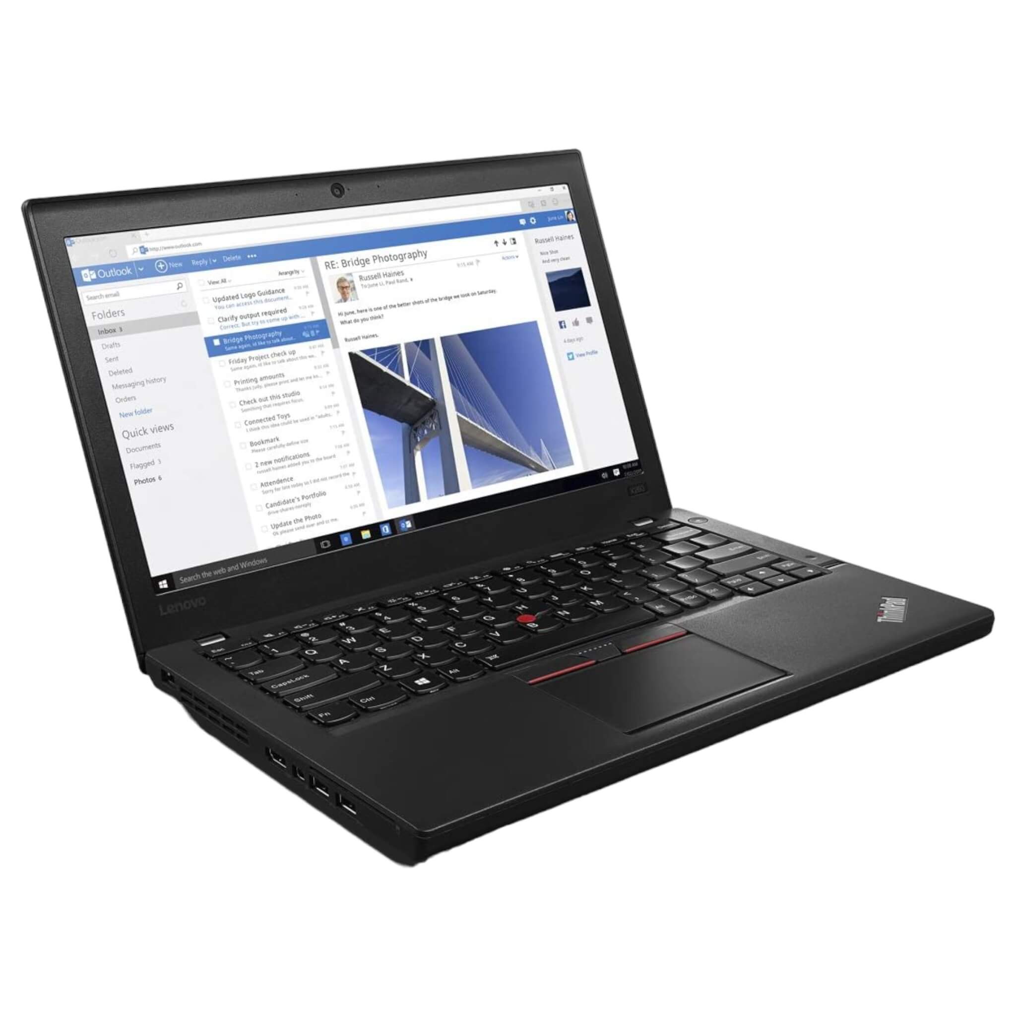 Lenovo ThinkPad X260 12,5" | i5-6300U | 8 GB | 256 GB SSD | FHD | Win 10 Pro - computify