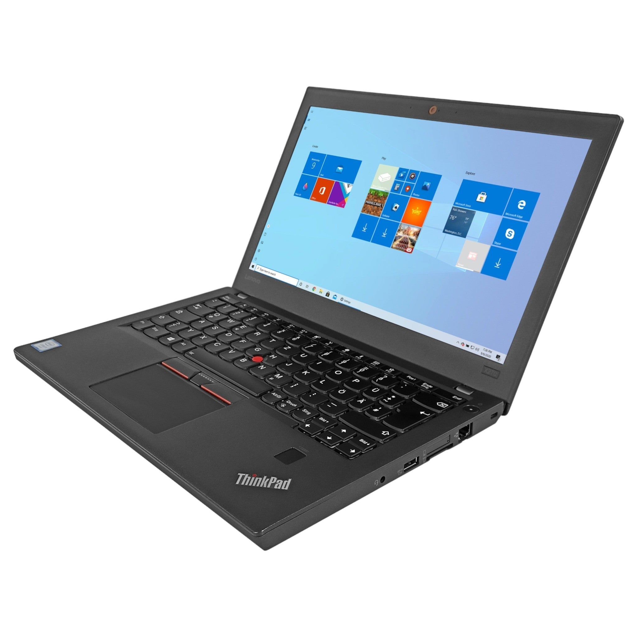 Lenovo ThinkPad X270 Touch 12,5" | i5-7300U | 8 GB | 256 GB NVMe SSD | FHD | Win 10 Pro - computify