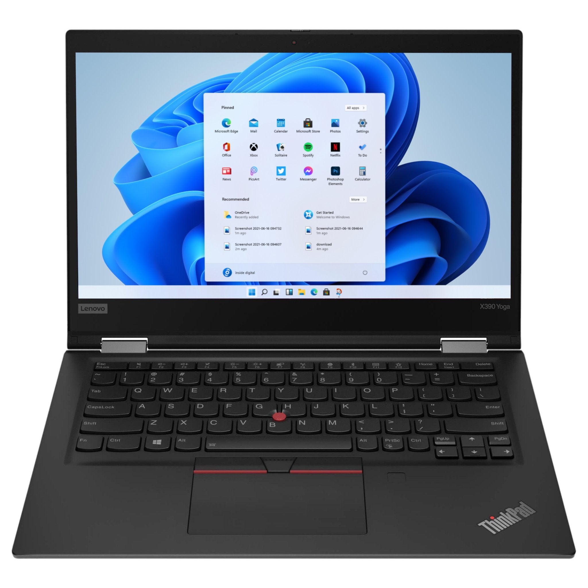 Lenovo ThinkPad X390 Yoga Touch 13,3” | i5-8365U | 8 GB | 256 GB SSD | FHD | LTE | Win 11 Pro - computify